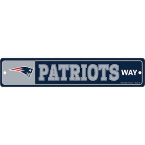 New England Patriots Way Street / Zone Sign