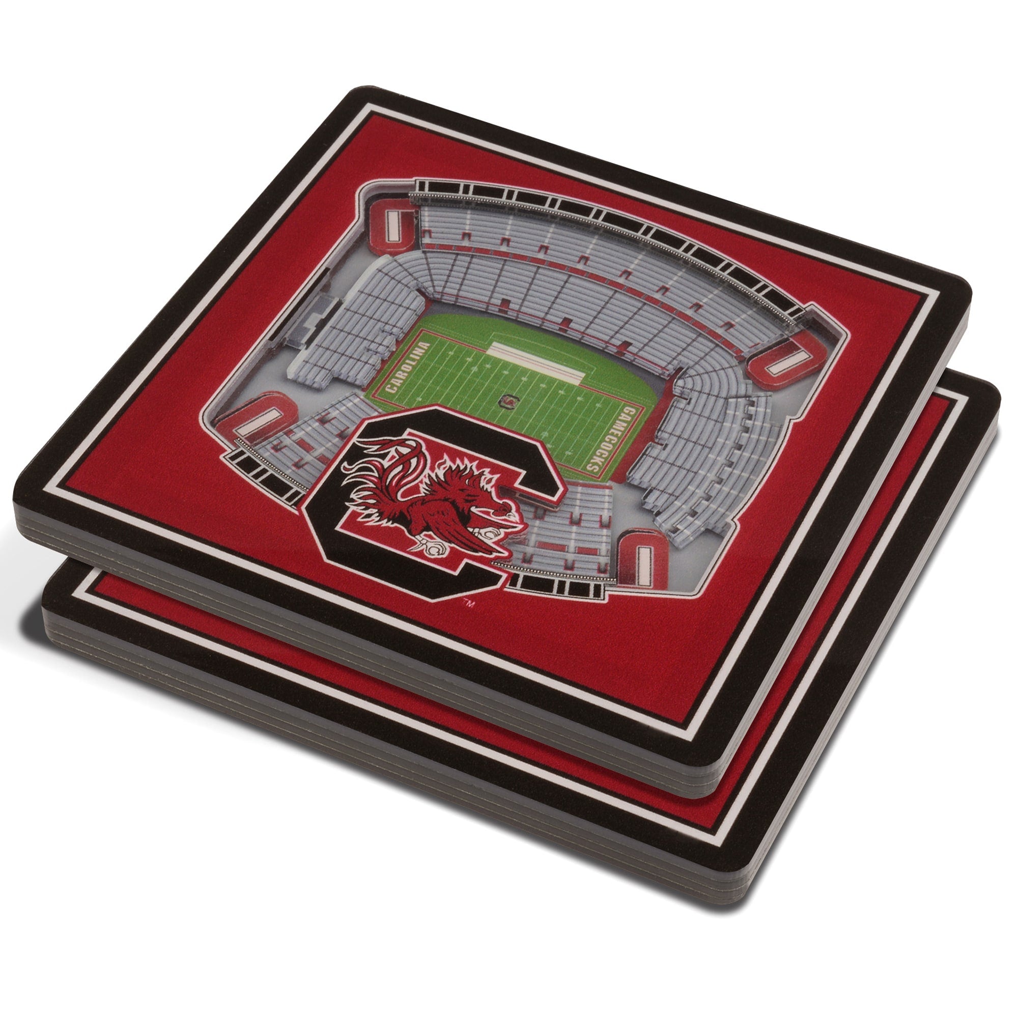 Ohio State Buckeyes 3D Logo Drink Coaster