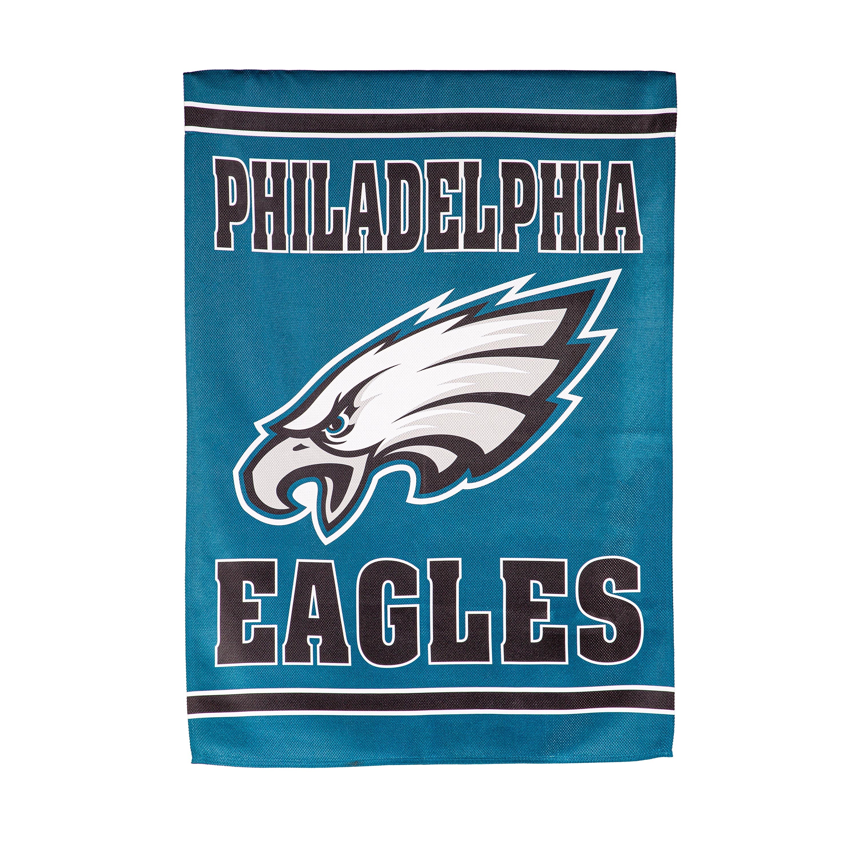 Philadelphia Eagles Double Sided Embossed Suede House Flag