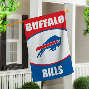 Buffalo Bills Suede House Flag