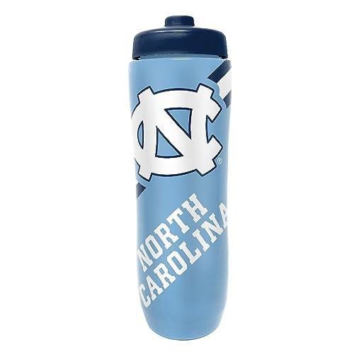 North Carolina Tar Heels Squeezy Water Bottle
