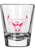 Chicago Bulls Sports Clear Shot Glass