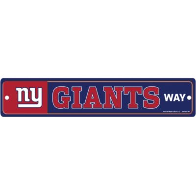 New York Giants Way Street / Zone Sign