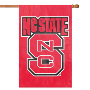 North Carolina State Wolfpack Embroidered Banner House Flag