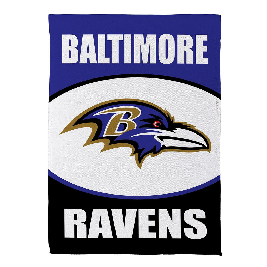 Baltimore Ravens Suede Garden Flag