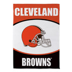 Cleveland Browns Suede Garden Flag