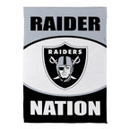Las Vegas Raiders Suede Garden Flag