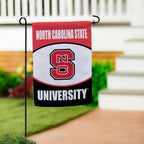 North Carolina State Wolfpack Suede Garden Flag