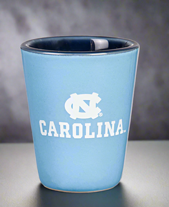 North Carolina Tar Heels Sports Ceramic Shot Glass