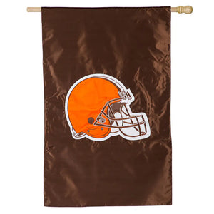 Cleveland Browns Applique House Flags