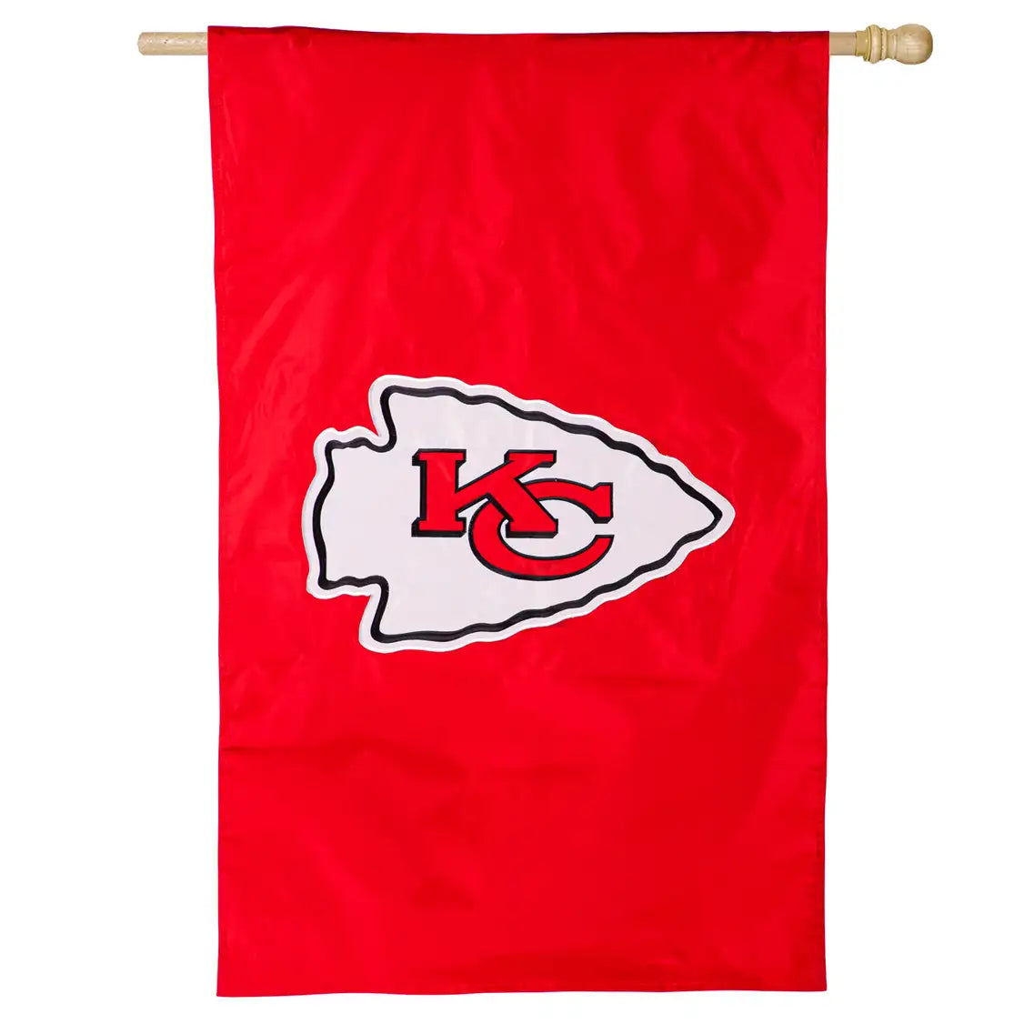 Kansas City Chiefs Applique Garden Flags