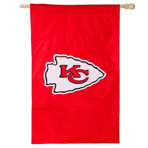 Kansas City Chiefs Applique House Flags
