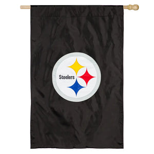 Pittsburgh Steelers Applique Garden Flags