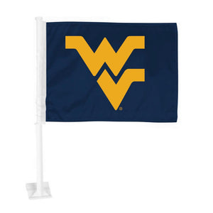 West Virginia Mountaineers Sports Car Flags