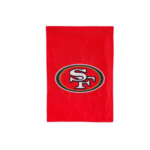 San Francisco 49ers Applique Garden Flags