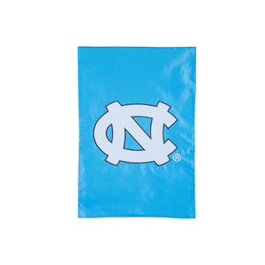 North Carolina Tar Heels Applique Garden Flags
