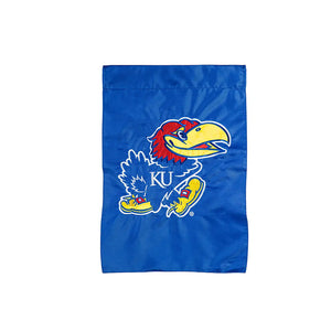 Kansas Jayhawks Applique House Flags