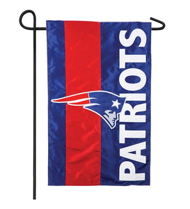 New England Patriots Embellish Garden Flag