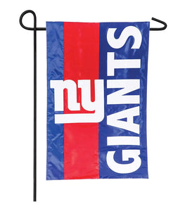 New York Giants Embellish Garden Flag