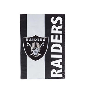 Las Vegas Raiders Embellish Garden Flag