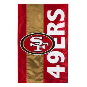 San Francisco 49ers Embellish Garden Flag