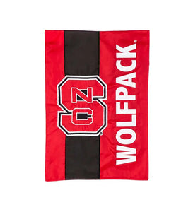 North Carolina State Wolfpack Embellish Garden Flag
