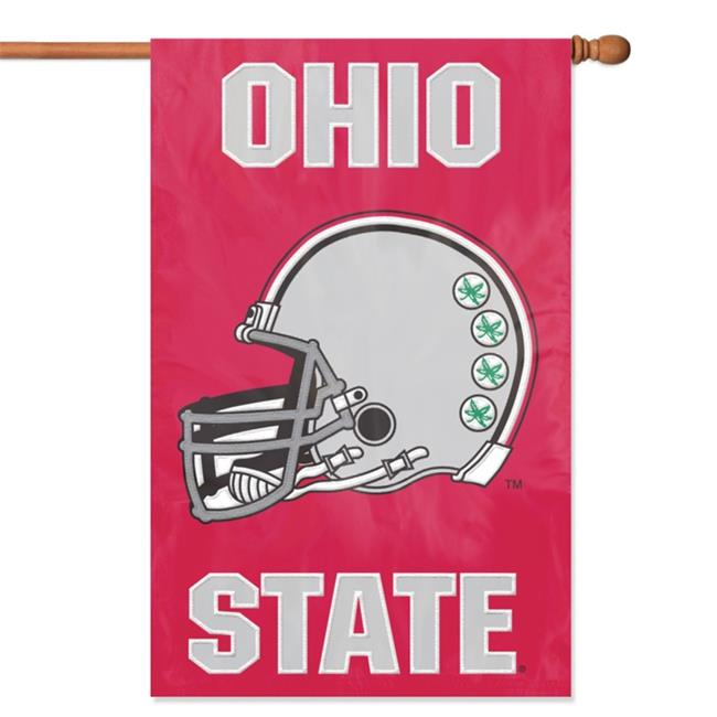 Ohio State Buckeyes Embroidered Banner House Flag
