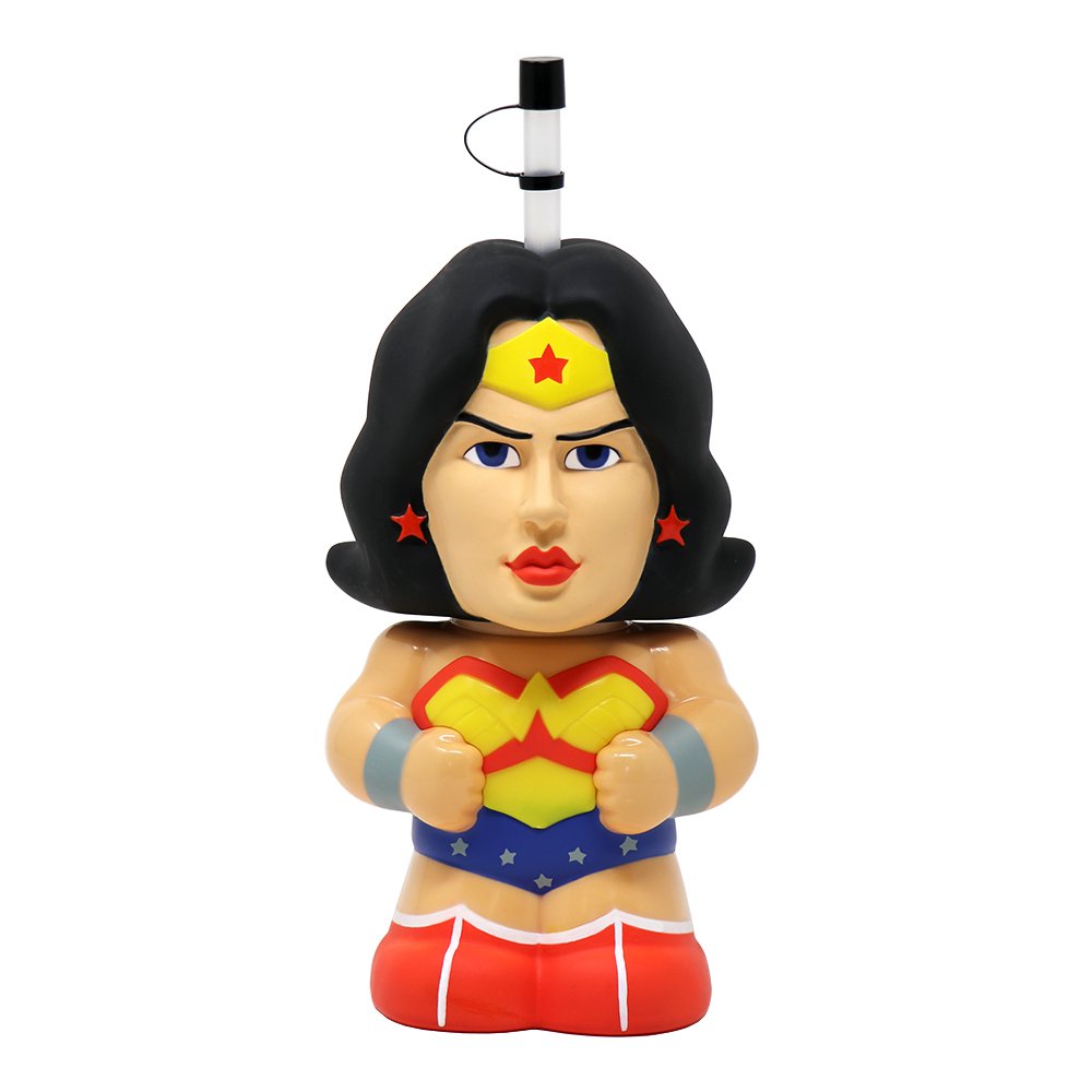 Wonder Woman Big Sip 3D Water Bottles