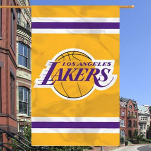 Los Angeles Lakers Embroidered Banner House Flag