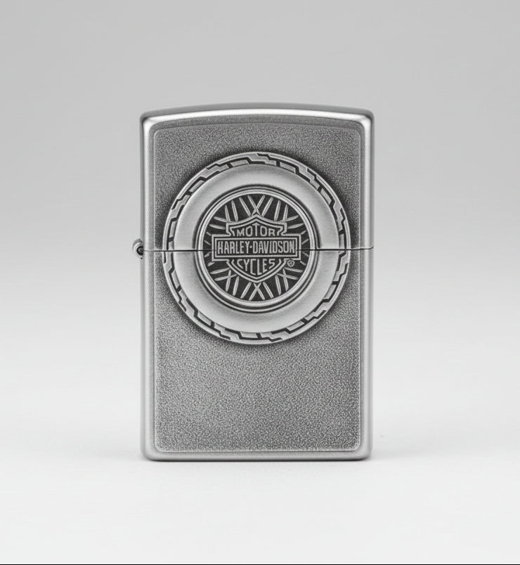 Harley-Davidson Wheel Zippo Lighter