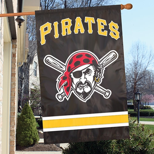 Pittsburgh Pirates Embroidered Banner House Flag