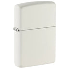 Personalized White Matte Zippo Lighter – Custom Engraved