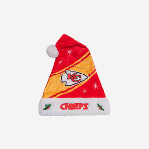 Kansas City Chiefs Santa Hats