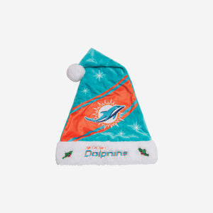 Miami Dolphins Santa Hats