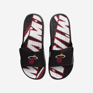 Miami Heat Flip Flops Slides