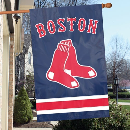 Boston Red Sox Embroidered Banner House Flag