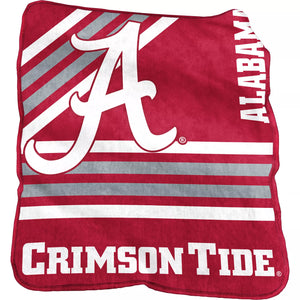 Alabama Crimson Tide Raschel Throw Blanket