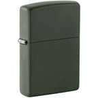 Personalized Green Matte Zippo Lighter – Custom Engraved