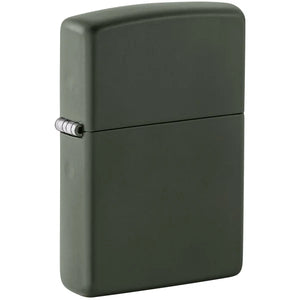 Personalized Green Matte Zippo Lighter – Custom Engraved
