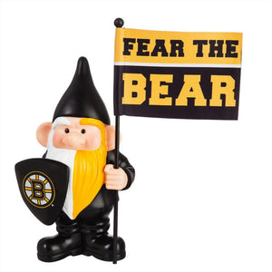 Boston Bruins Flag Holder Gnome