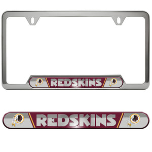 Washington Commanders Embossed License Plate Frame