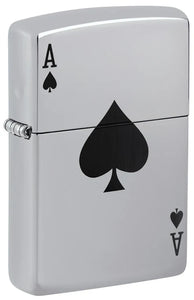 Simple Spade Design Zippo Lighter