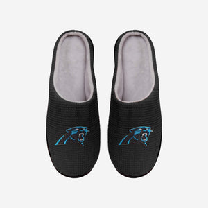 Carolina Panthers Memory Foam Slippers