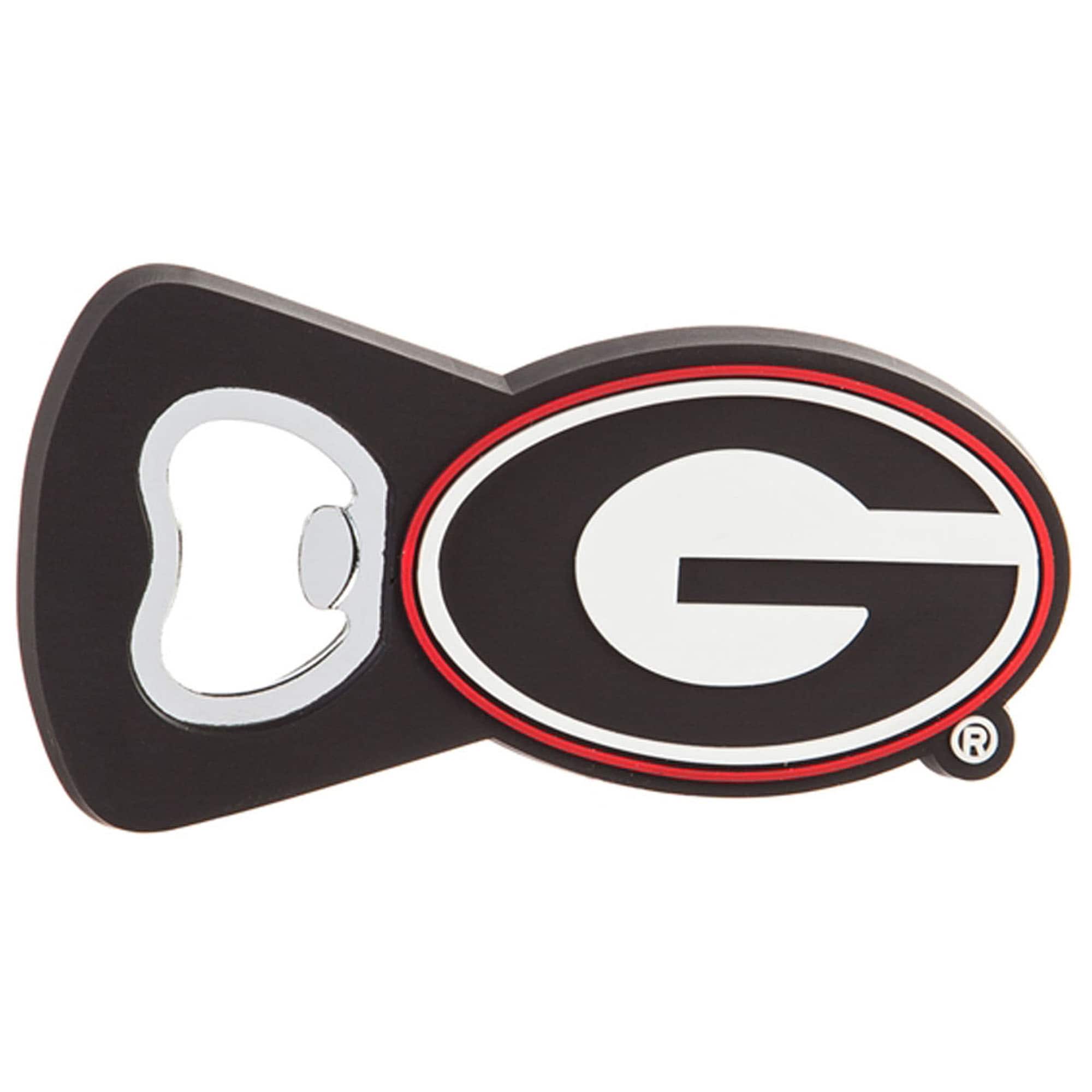Georgia Bulldogs PVC Magnet Bottle Openers