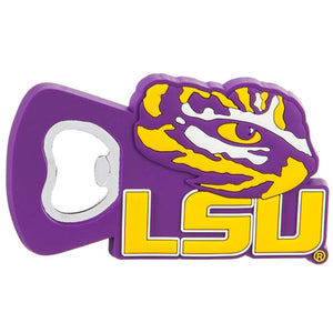 LSU Tigers PVC Magnet Bottle Openers