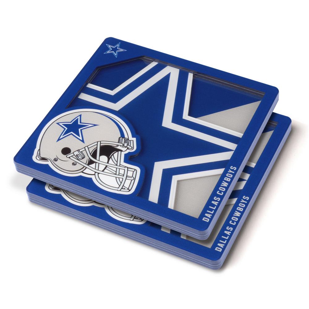 Dallas Cowboys 3D Logo Drink Coaster