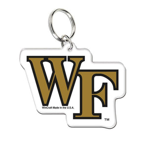 WAKE FOREST : ACRYLIC KEYRING