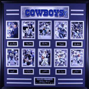 Dallas Cowboys All Time Greats Frames