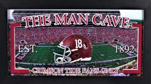Alabama Crimson Tide Helmet Frames