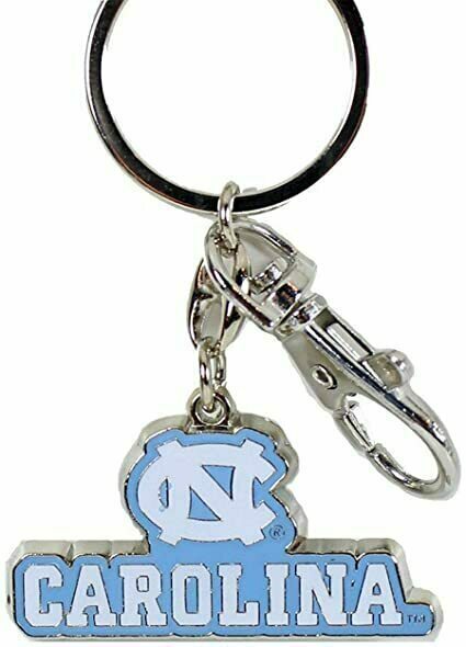 North Carolina Tar Heels Heavy Weight Keychain